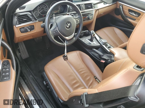 2014 BMW 4 Series 428i with VIN WBA3V5C5XEP747796, listed as a Copart auction lot 77242064 with 62,677 mi miles and Non repairable. Bid and sale history available at DreamBid. Image 8.