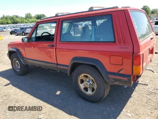 1995 Jeep Cherokee Sport with VIN 1J4FJ67S6SL549912, listed as a Copart auction lot 61104474 with 296,507 mi miles and Clean Title. Bid and sale history available at carsss.com. Image 2.