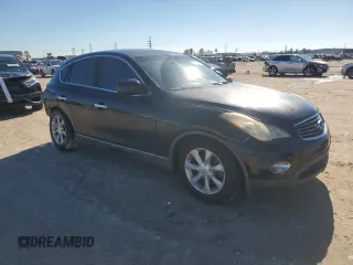 2010 Infiniti EX Journey with VIN JN1AJ0HP2AM700618, listed as a Copart auction lot 87746065 with Not Provided miles and Salvage Title. Bid and sale history available at DreamBid. Image 4.