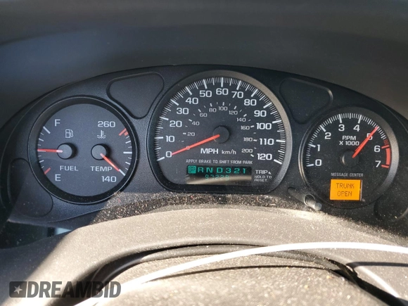 2005 Chevrolet Monte Carlo LS with VIN 2G1WW12EX59229735, listed as a Copart auction lot 47375865 with 97,229 mi miles and Clean Title. Bid and sale history available at carsss.com. Image 9.