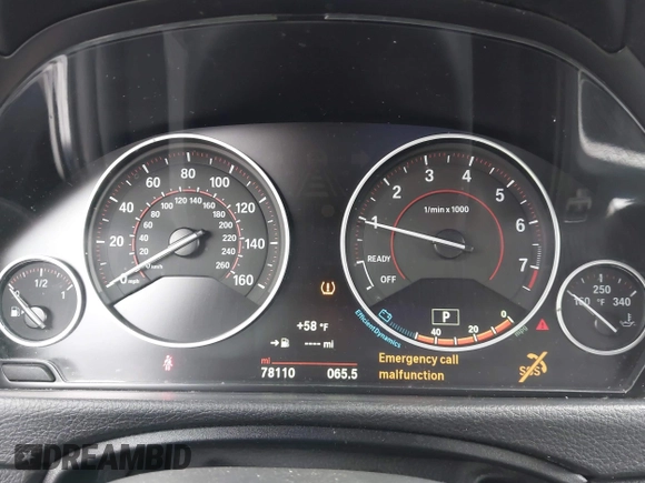2019 BMW 4 Series 430i with VIN WBA4J1C57KBM17793, listed as a IAAI auction lot 41773832 with 78,110 mi miles. Bid and sale history available at carsss.com. Image 7.