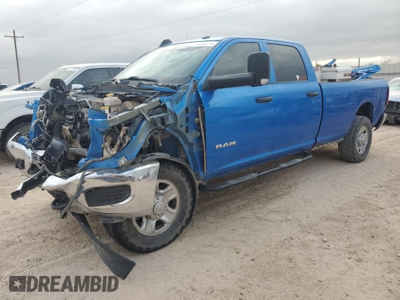 2021 Ram 2500 Tradesman with VIN 3C6UR5HJ0MG608370, listed as a Copart auction lot 79484974 with 137,194 mi miles and Salvage title. Bid and sale history available at DreamBid. Image 1.