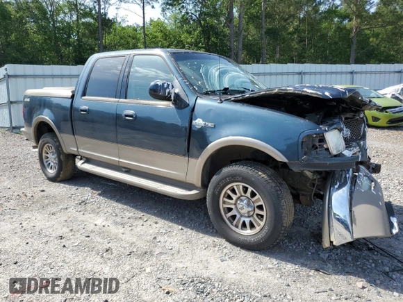 2001 Ford F-150 XLT z VIN 1FTRW08L21KB37421, wystawiony jako Copart lot #57114015 z przebiegiem 288 942 mil mil oraz Szkoda całkowita • Salvage title. Historia ofert i sprzedaży dostępna na DreamBid. Obrazek 4.