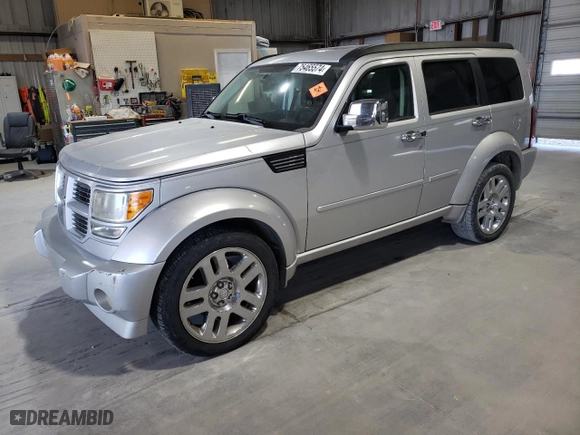 2008 Dodge Nitro R/T with VIN 1D8GU58618W151545, listed as a Copart auction lot 75465574 with 0 mi miles and Salvage Title. Bid and sale history available at carsss.com. Image 1.