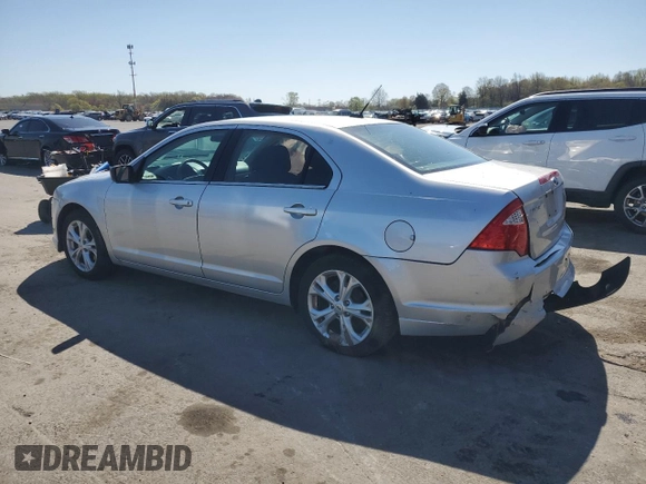 2012 Ford Fusion SE with VIN 3FAHP0HG1CR323080, listed as a Copart auction lot 53715485 with 109,179 mi miles and Salvage title. Bid and sale history available at DreamBid. Image 2.