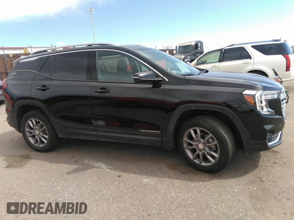 2023 GMC Terrain SLT with VIN 3GKALVEG1PL249973, listed as a IAAI auction lot 41826094 with 47,730 mi miles and . Bid and sale history available at carsss.com. Image 12.