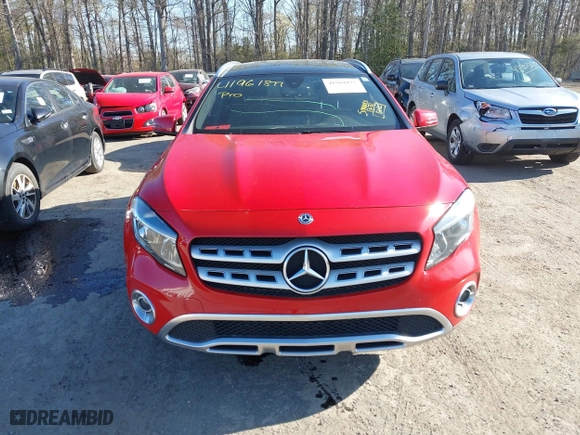 2018 Mercedes-Benz GLA with VIN WDCTG4GB7JJ405396, listed as a IAAI auction lot 41961877 with 95,167 mi miles. Bid and sale history available at carsss.com. Image 12.