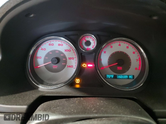 2009 Pontiac G5 with VIN 1G2AS18H597220810, listed as a Copart auction lot 53783495 with 160,189 mi miles and Salvage Title. Bid and sale history available at carsss.com. Image 9.