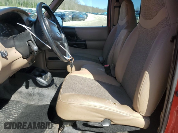 2001 Ford Ranger XL Fleet with VIN 1FTZR15E41TA76313, listed as a Copart auction lot 49707725 with 170,609 mi miles and Clean Title. Bid and sale history available at DreamBid. Image 7.