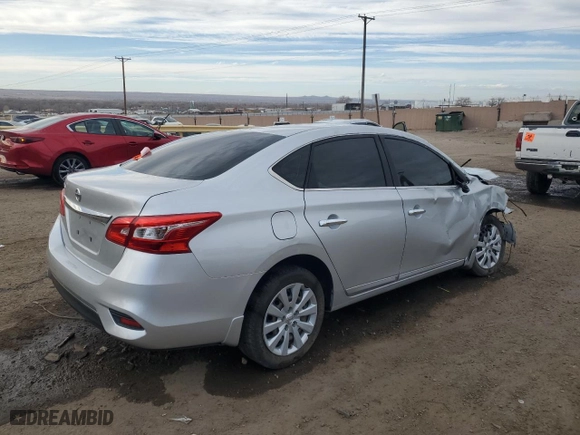 2019 Nissan Sentra SV with VIN 3N1AB7AP1KY390945, listed as a Copart auction lot 46297855 with 0 mi miles and Salvage Title. Bid and sale history available at carsss.com. Image 3.
