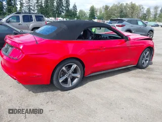 2015 Ford Mustang V6 with VIN 1FATP8EM7F5419323, listed as a IAAI auction lot 42553156 with 93,388 mi miles and . Bid and sale history available at DreamBid. Image 4.