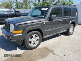 2006 Jeep Commander with VIN 1J8HG48N36C105167, listed as a Copart auction lot 53198305 with 216,682 mi miles and Clean Title. Bid and sale history available at carsss.com. Image 1.