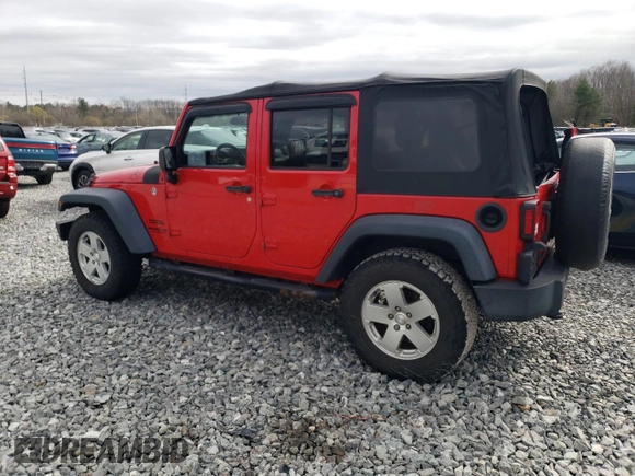 2015 Jeep Wrangler Unlimited Willys Wheeler with VIN 1C4BJWDG2FL542045, listed as a Copart auction lot 52903465 with 86,205 mi miles and Clean Title. Bid and sale history available at DreamBid. Image 2.