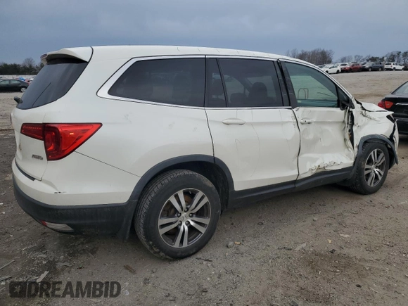 2017 Honda Pilot EX with VIN 5FNYF6H39HB079653, listed as a Copart auction lot 46905335 with 126,475 mi miles and Salvage Title. Bid and sale history available at DreamBid. Image 3.