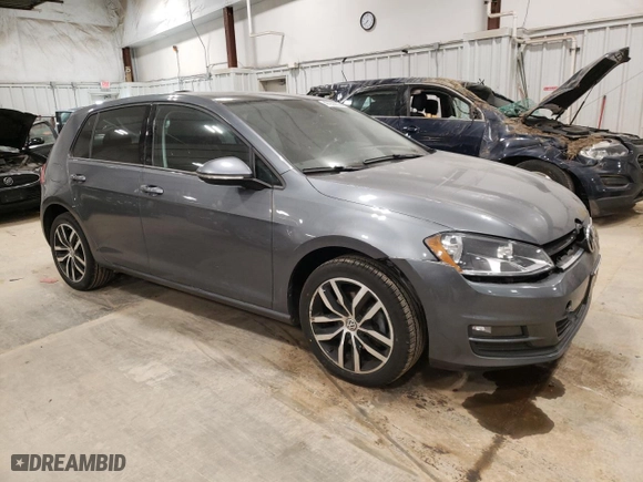 2016 Volkswagen Golf TSI SE with VIN 3VW217AU2GM043677, listed as a Copart auction lot 47950633 with 65,629 mi miles. Bid and sale history available at carsss.com. Image 4.