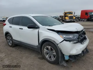 2019 Honda CR-V LX with VIN 2HKRW5H38KH401576, listed as a Copart auction lot 50393325 with 62,972 mi miles and Salvage Title. Bid and sale history available at carsss.com. Image 4.