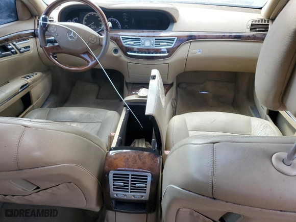 2012 Mercedes-Benz S-Class S 550 with VIN WDDNG7DB7CA430571, listed as a Copart auction lot 44292605 with 134,605 mi miles and Salvage Title. Bid and sale history available at carsss.com. Image 8.