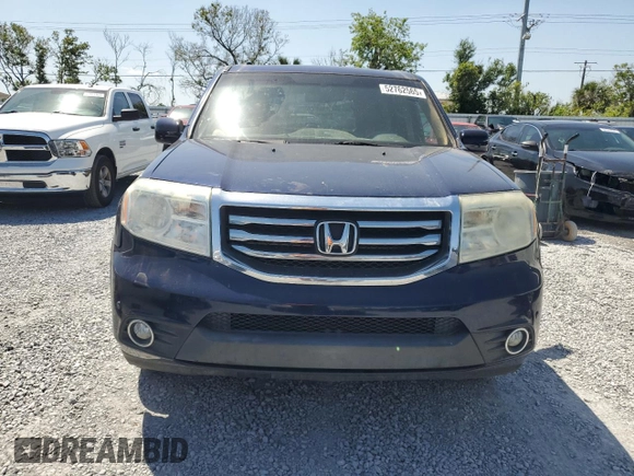 2013 Honda Pilot Touring with VIN 5FNYF3H99DB037819, listed as a Copart auction lot 52762565 with 197,889 mi miles and Salvage Title. Bid and sale history available at DreamBid. Image 5.