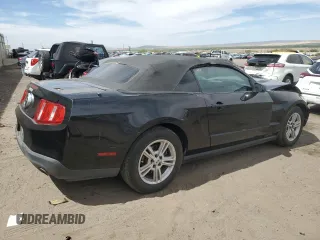 2012 Ford Mustang V6 with VIN 1ZVBP8EM4C5276085, listed as a Copart auction lot 58142955 with 159,068 mi miles and Salvage title. Bid and sale history available at DreamBid. Image 3.