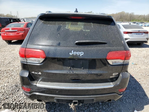 2015 Jeep Grand Cherokee Overland with VIN 1C4RJFCG3FC104439, listed as a Copart auction lot 50780295 with 196,549 mi miles and Salvage Title. Bid and sale history available at carsss.com. Image 6.