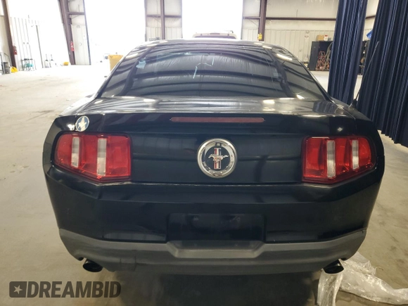 2011 Ford Mustang V6 with VIN 1ZVBP8AM2B5139344, listed as a Copart auction lot 61197135 with 103,824 mi miles and Salvage title. Bid and sale history available at DreamBid. Image 6.