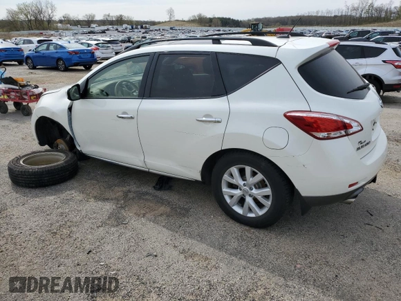 2014 Nissan Murano S with VIN JN8AZ1MW6EW504060, listed as a Copart auction lot 54063455 with 160,296 mi miles and Non Repairable. Bid and sale history available at DreamBid. Image 2.