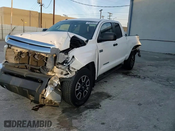 2017 Toyota Tundra 2WD SR5 with VIN 5TFRY5F14HX213047, listed as a Copart auction lot 41896345 with 235,393 mi miles and Salvage Title. Bid and sale history available at carsss.com. Image 10.