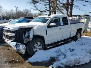 2019 Chevrolet Silverado 1500 LT with VIN 2GCVKPEC4K1127224, listed as a Copart auction lot 85143194 with 124,785 mi miles and Salvage Title. Bid and sale history available at DreamBid. Image 1.