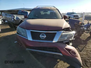 2013 Nissan Pathfinder S with VIN 5N1AR2MM4DC622636, listed as a Copart auction lot 83571654 with 163,700 mi miles and Salvage Title. Bid and sale history available at carsss.com. Image 5.