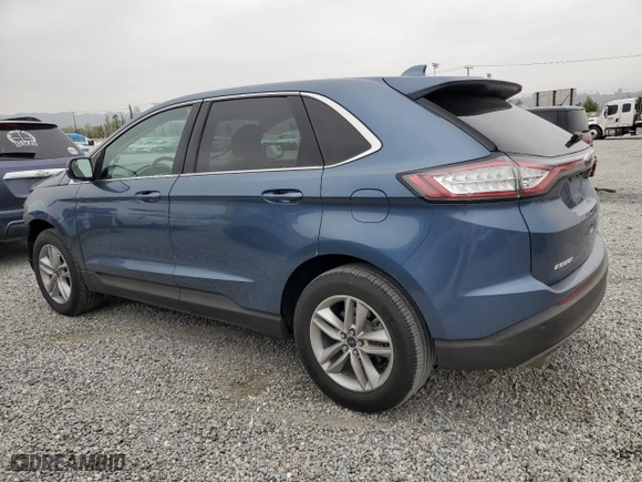 2018 Ford Edge SEL with VIN 2FMPK3J93JBC21174, listed as a Copart auction lot 50417545 with 100,461 mi miles and Salvage Title. Bid and sale history available at carsss.com. Image 2.