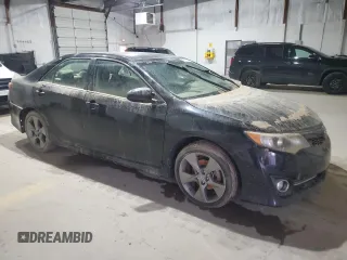 2012 Toyota Camry SE with VIN 4T1BK1FKXCU011422, listed as a Copart auction lot 46472985 with 0 mi miles and Salvage Title. Bid and sale history available at carsss.com. Image 4.