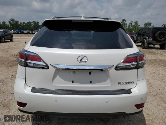 2013 Lexus RX 350 with VIN 2T2ZK1BA2DC097612, listed as a Copart auction lot 54579035 with 134,836 mi miles and Salvage title. Bid and sale history available at DreamBid. Image 6.