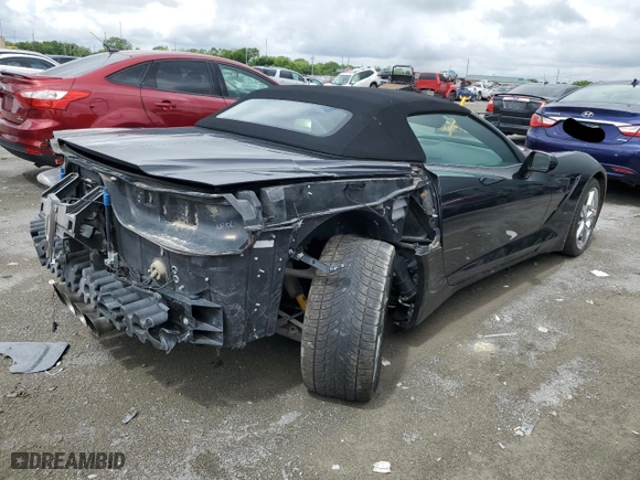 2014 Chevrolet Corvette 3LT with VIN 1G1YF3D70E5114299, listed as a Copart auction lot 54073514 with 80,919 mi miles and Salvage Title. Bid and sale history available at carsss.com. Image 3.