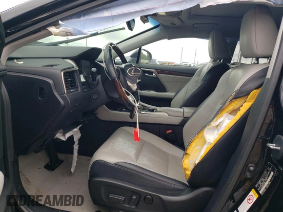 2016 Lexus RX 350 with VIN 2T2ZZMCAXGC010085, listed as a Copart auction lot 58309285 with 70,053 mi miles and Salvage title. Bid and sale history available at DreamBid. Image 7.