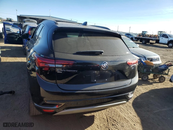 2021 Buick Envision Essence with VIN LRBFZPR49MD124778, listed as a Copart auction lot 85877934 with 49,755 mi miles and Salvage Title. Bid and sale history available at carsss.com. Image 6.