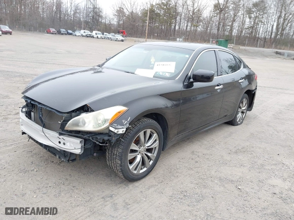 2013 Infiniti M37 with VIN JN1BY1AR4DM601191, listed as a IAAI auction lot 41584653 with 1 mi miles. Bid and sale history available at carsss.com. Image 16.