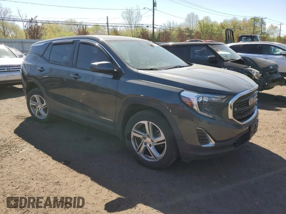 2018 GMC Terrain SLE z VIN 3GKALTEX2JL134844, wystawiony jako Copart lot #55033615 z przebiegiem 96 288 mil mil oraz Szkody całkowita. Historia ofert i sprzedaży dostępna na DreamBid. Obrazek 4.