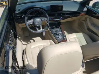 2018 Audi A5 Cabriolet Premium Plus z VIN WAUYNGF59JN009071, wystawiony jako Copart lot #53719285 z przebiegiem 82 038 mil mil oraz Szkoda całkowita • Salvage title. Historia ofert i sprzedaży dostępna na DreamBid. Obrazek 8.