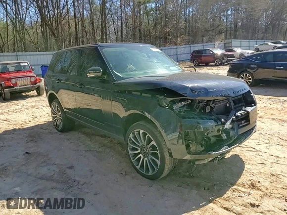 2018 Land Rover Range Rover HSE with VIN SALGS2RKXJA381482, listed as a Copart auction lot 45715265 with 74,578 mi miles and Non repairable. Bid and sale history available at DreamBid. Image 11.