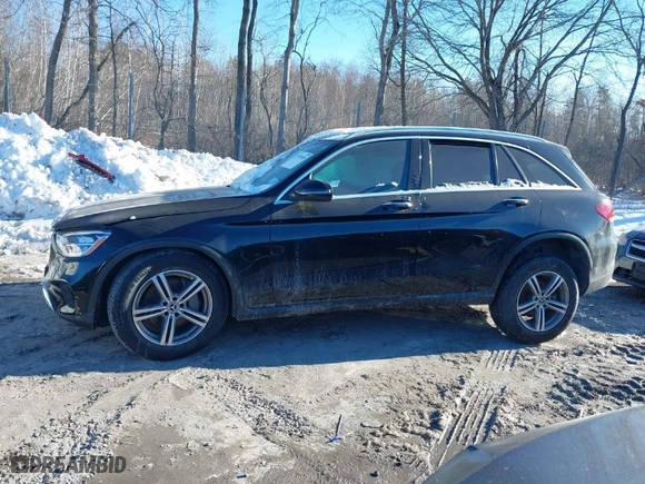 2020 Mercedes-Benz GLC with VIN WDC0G8EB2LF712784, listed as a IAAI auction lot 41491585 with 51,021 mi miles. Bid and sale history available at carsss.com. Image 13.