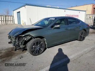 2024 Lexus ES 350 with VIN 58ADZ1B15RU172506, listed as a Copart auction lot 89401705 with 10,369 mi miles and Salvage title. Bid and sale history available at DreamBid. Image 1.