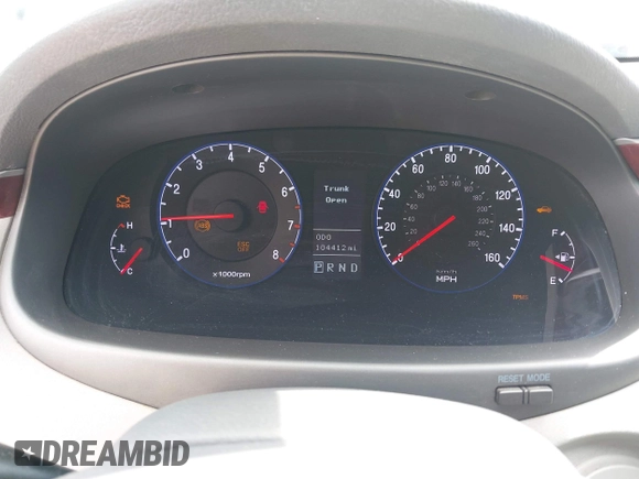 2008 Hyundai Azera Limited with VIN KMHFC46F78A318963, listed as a IAAI auction lot 42130920 with 104,412 mi miles and . Bid and sale history available at DreamBid. Image 7.