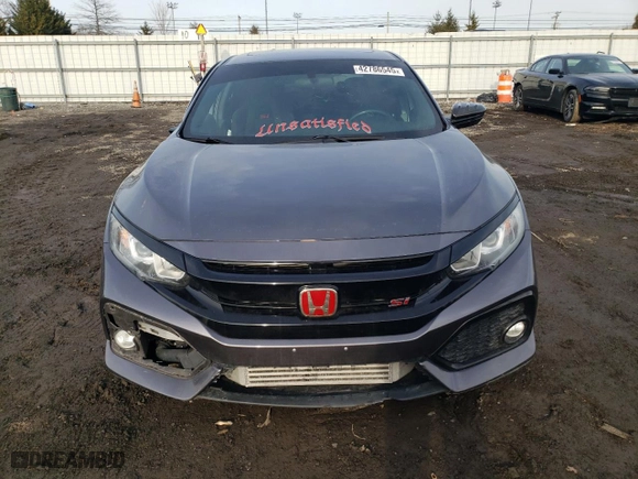 2018 Honda Civic Si Sedan with VIN 2HGFC1E55JH701949, listed as a Copart auction lot 42786545 with 88,564 mi miles and Salvage Title. Bid and sale history available at carsss.com. Image 5.