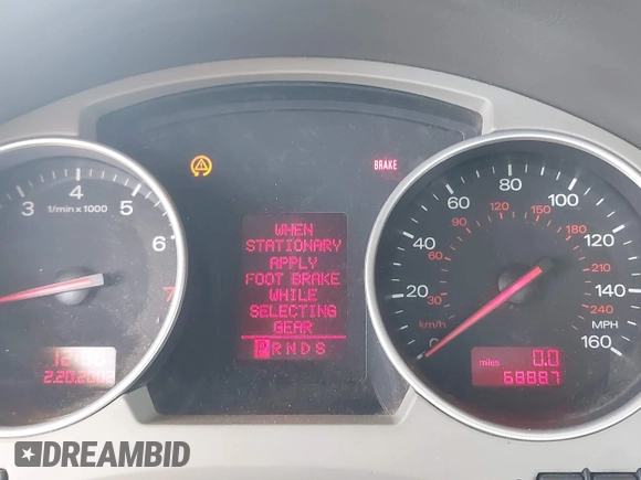 2004 Audi A4 1.8T с VIN WAUAC48HX4K001595, выставлен на аукционе IAAI как лот 42496001 с пробегом 68 887 миль миль и . История ставок и продаж доступна на DreamBid. Изображение 7.