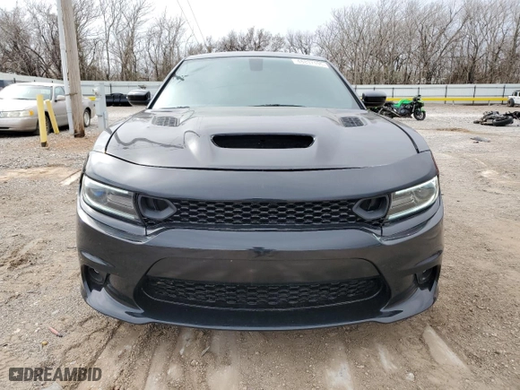2019 Dodge Charger SXT with VIN 2C3CDXBG7KH599597, listed as a Copart auction lot 48837195 with 71,475 mi miles and Salvage Title. Bid and sale history available at carsss.com. Image 5.