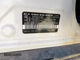 2017 Mitsubishi Outlander SEL с VIN JA4AP4AW5HZ025763, выставлен на аукционе Copart как лот 61055155 с пробегом 73 520 миль миль и Списание • Salvage title. История ставок и продаж доступна на DreamBid. Изображение 12.
