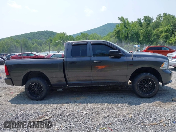 2014 Ram 1500 Tradesman with VIN 1C6RR7FTXES192585, listed as a IAAI auction lot 42438664 with 156,678 mi miles and . Bid and sale history available at DreamBid. Image 13.