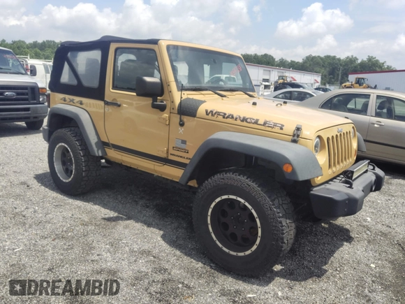 2013 Jeep Wrangler Sport with VIN 1C4AJWAG1DL672816, listed as a IAAI auction lot 42597238 with 105,910 mi miles and . Bid and sale history available at DreamBid. Image 1.