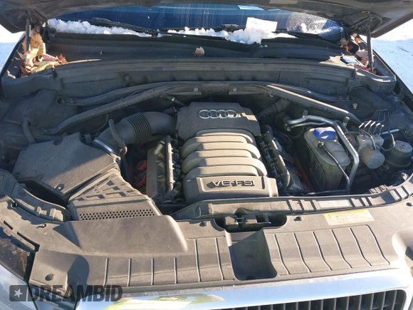 2010 Audi Q5 Premium with VIN WA1CKAFP6AA101860, listed as a IAAI auction lot 41270082 with 283,741 mi miles. Bid and sale history available at carsss.com. Image 10.