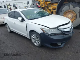 2016 Acura ILX w/Premium Pkg with VIN 19UDE2F77GA015300, listed as a IAAI auction lot 41820151 with 999,999 mi miles. Bid and sale history available at carsss.com. Image 1.